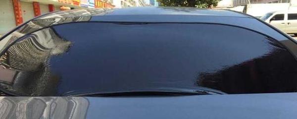 后挡风玻璃不贴膜行吗?揭后膜加热丝就废了