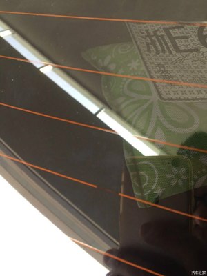 【图】15款自舒朗行后挡风玻璃加热丝被贴膜师傅刮坏了,怎么破?