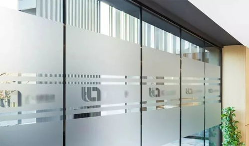 磨砂玻璃贴的特点及应用分析